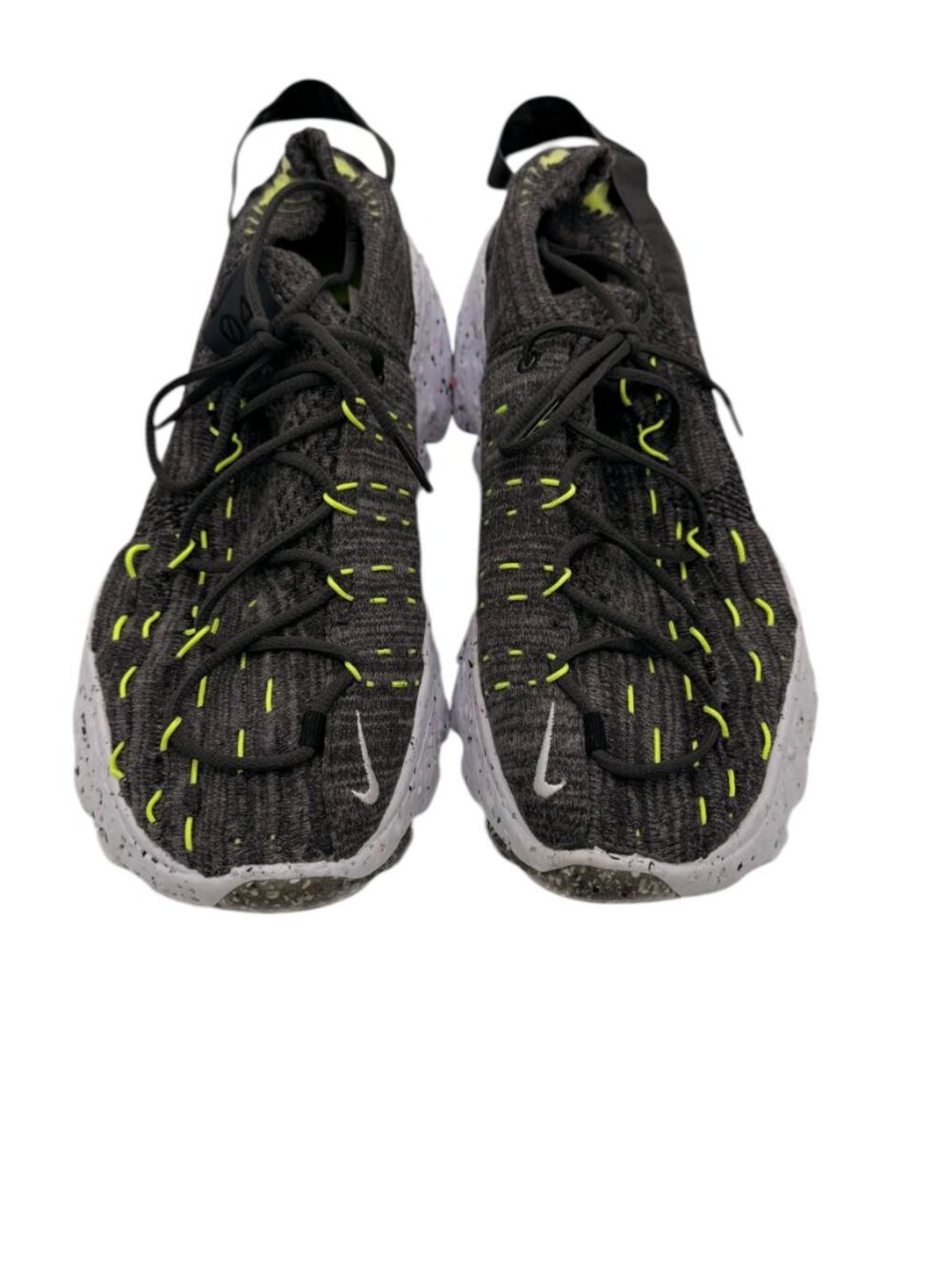 Nike Men's Black/Yellow Speckled Trainers US M9/W11